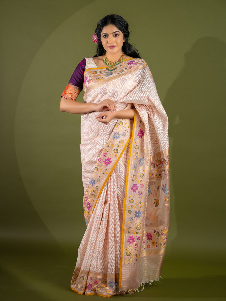 Banarasi Kora Saree