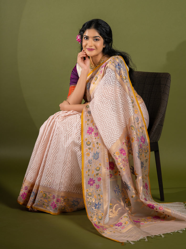 Banarasi Kora Saree