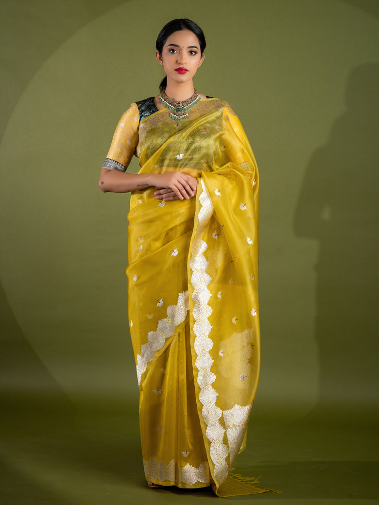 Banarasi Kora Saree
