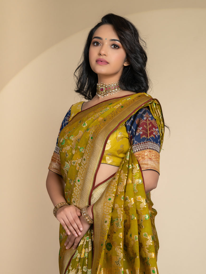 Banarasi Kora Saree