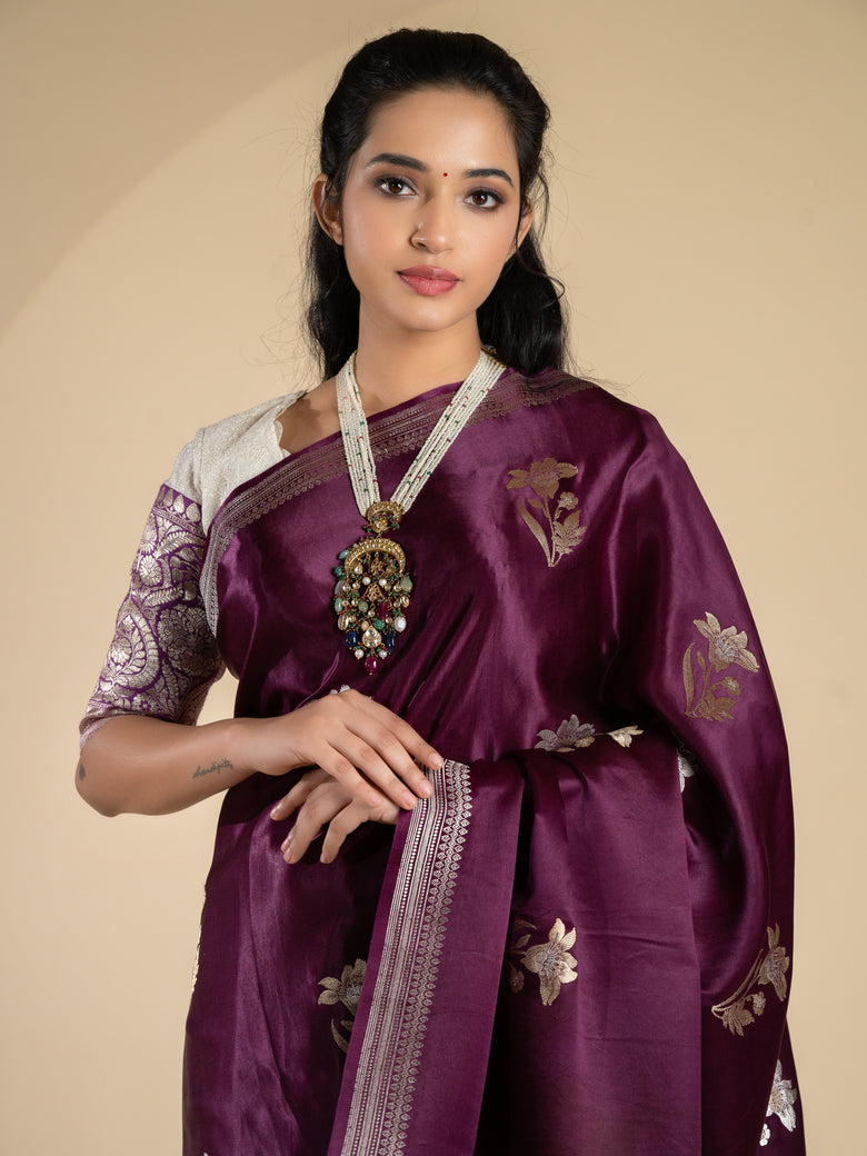 Mashru Saree