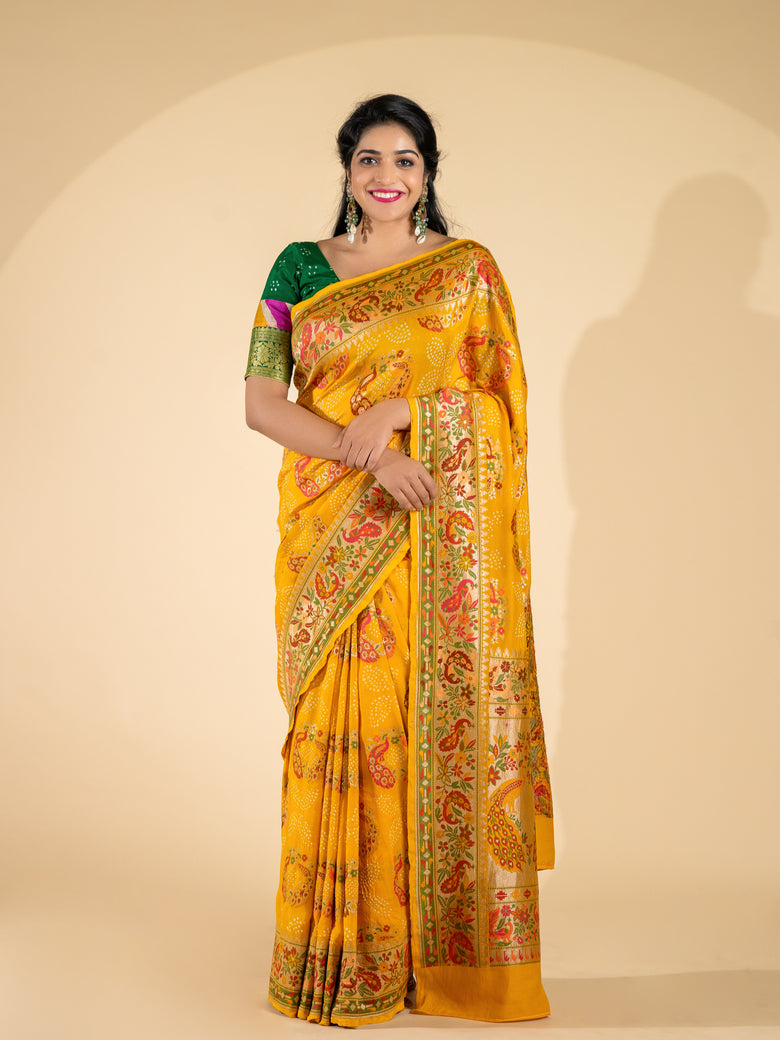 Bandhani Saree