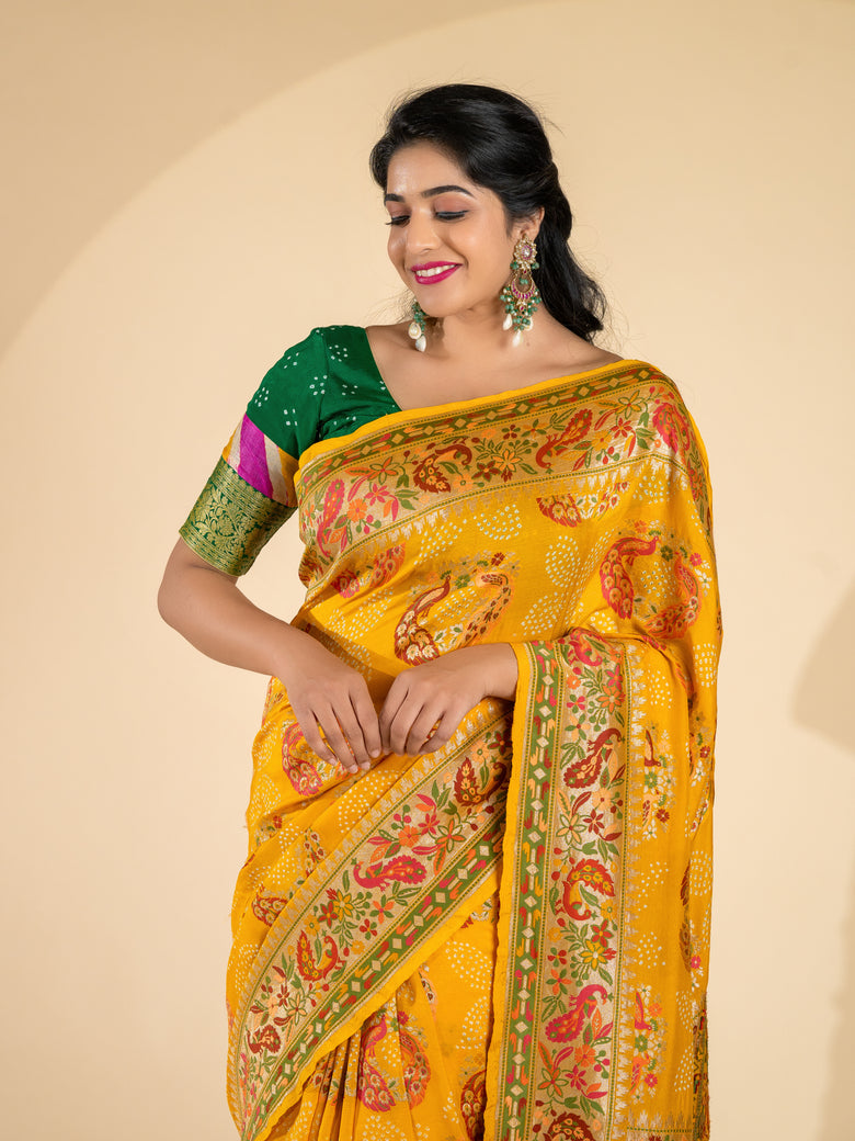 Bandhani Saree