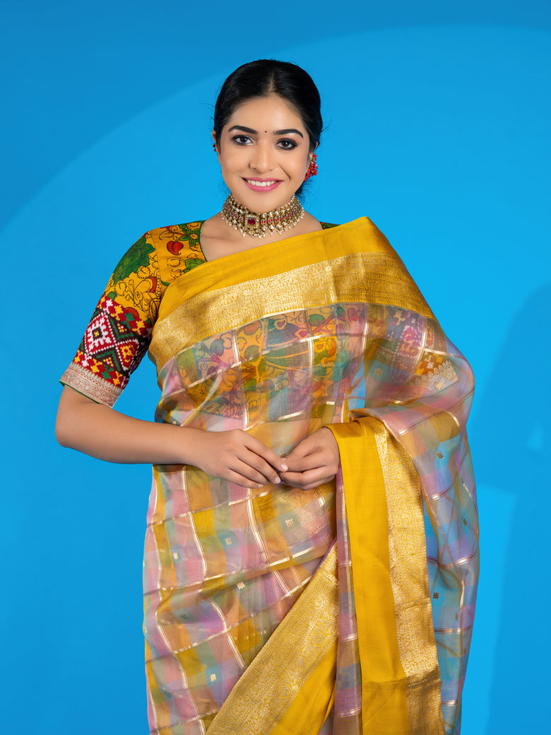 Banarasi Kora Saree