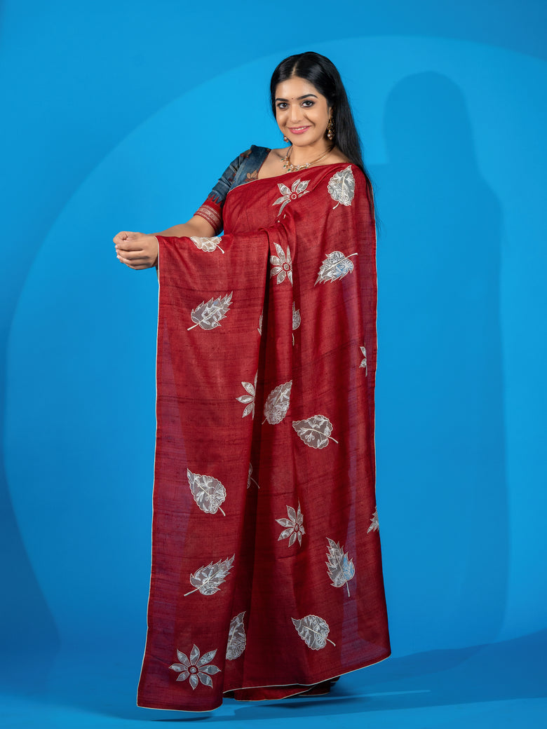Tussore Saree