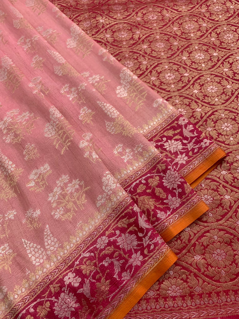 Tussore Georgette Saree