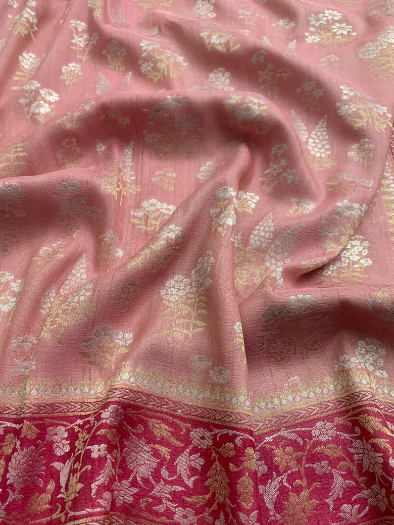 Tussore Georgette Saree