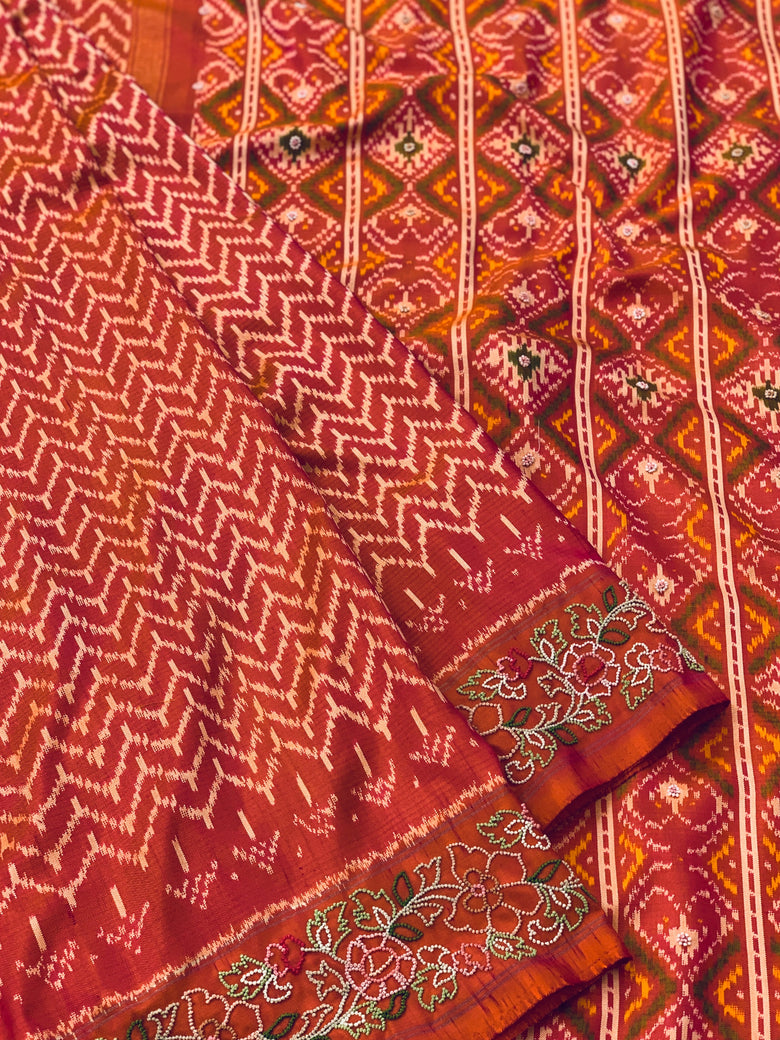 Ikat Saree
