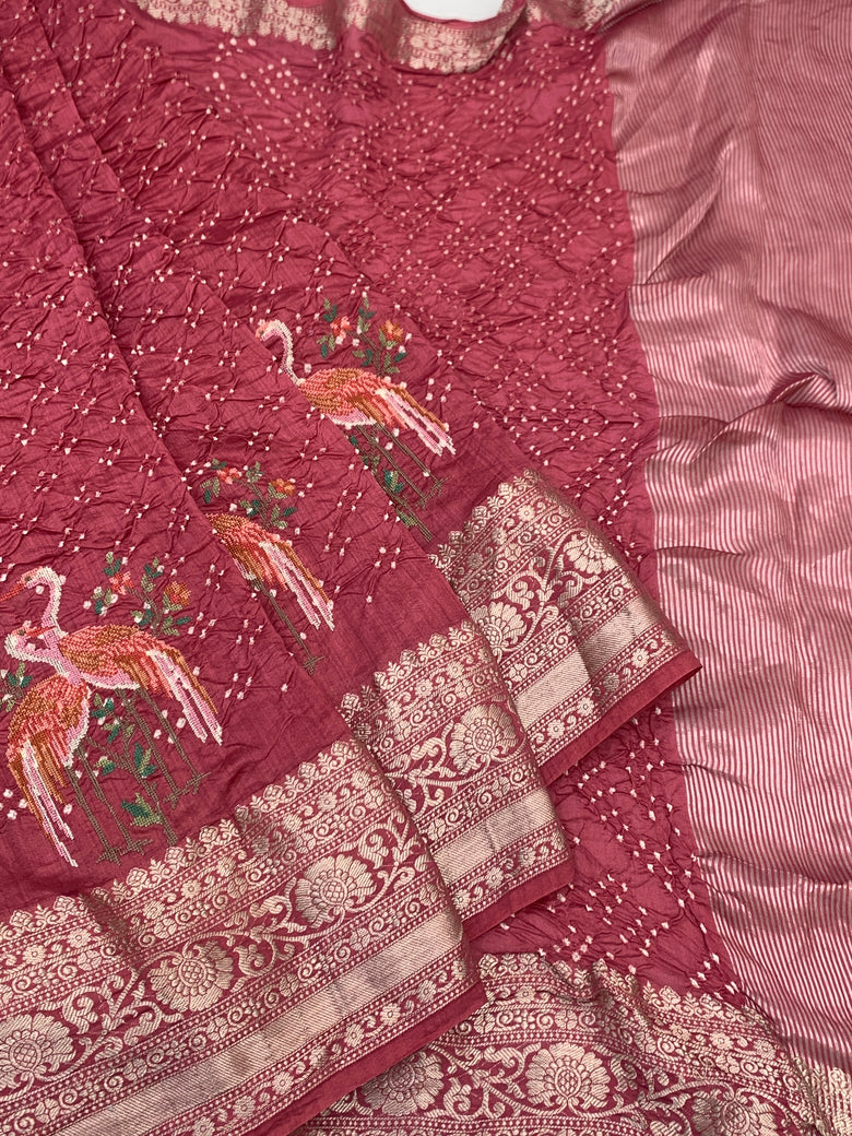 Bandhani Saree