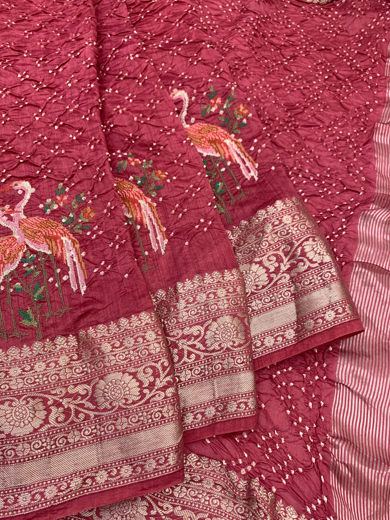 Bandhani Saree