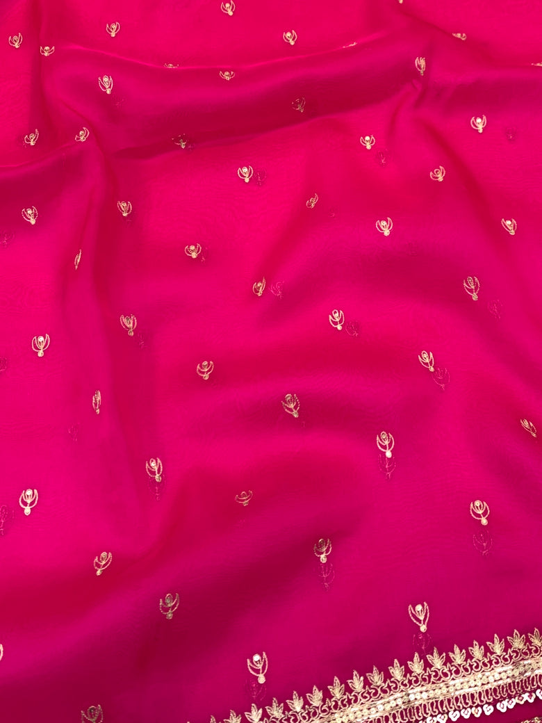 Organza Saree