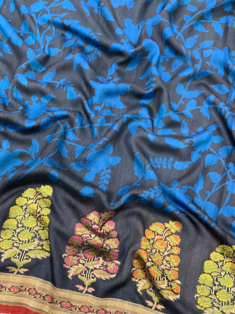 Tussore Georgette Saree