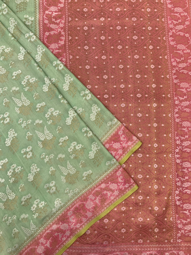 Tussore Georgette Saree