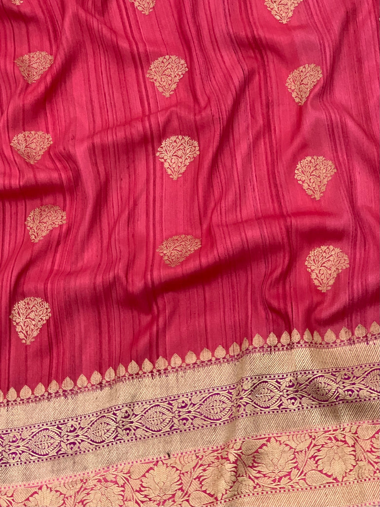 Tussore Georgette Saree