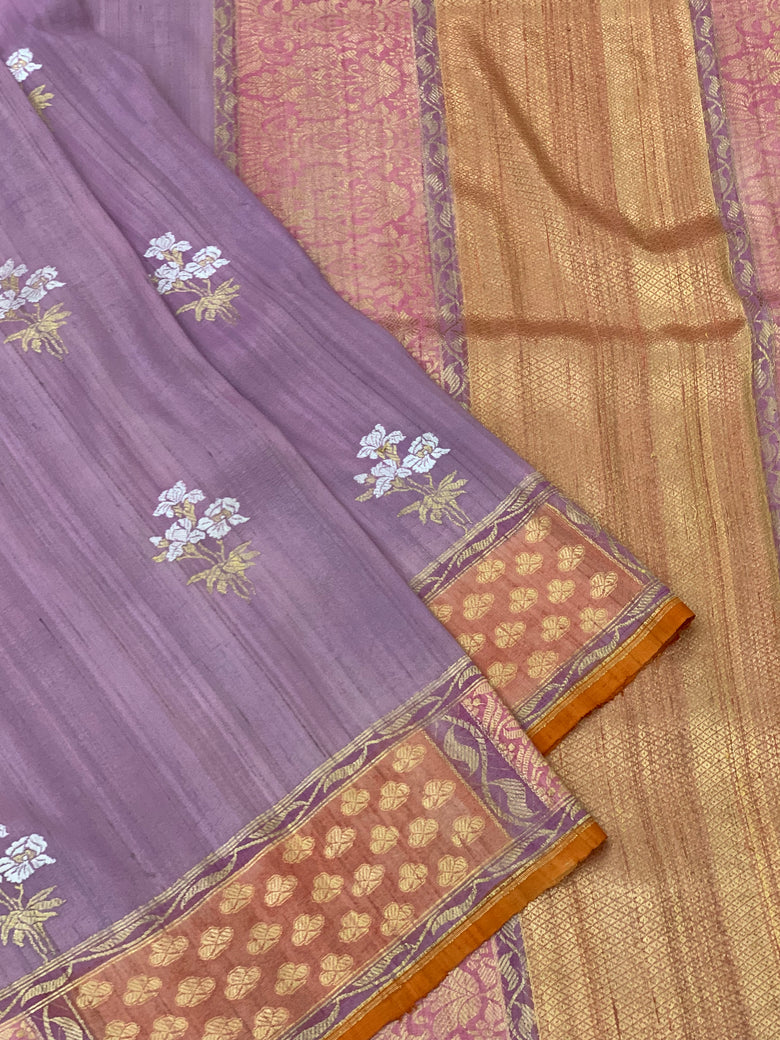 Tussore Saree
