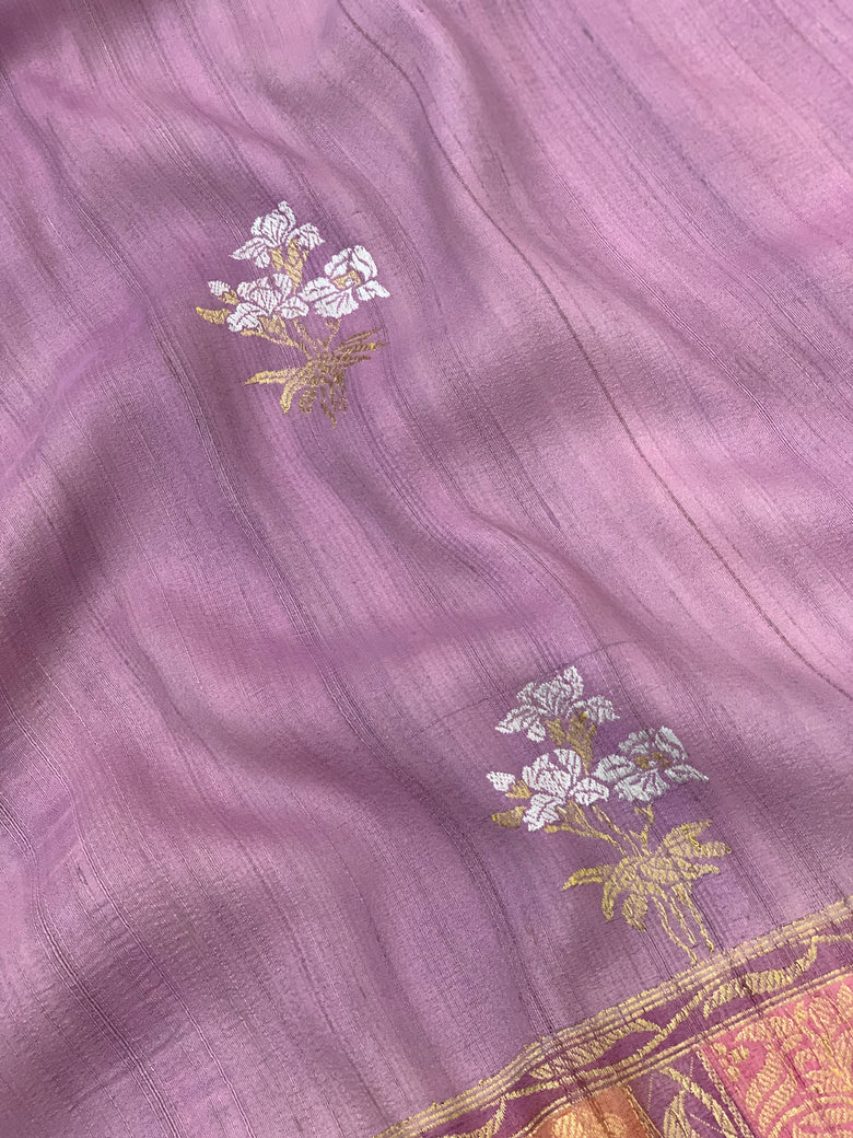 Tussore Saree