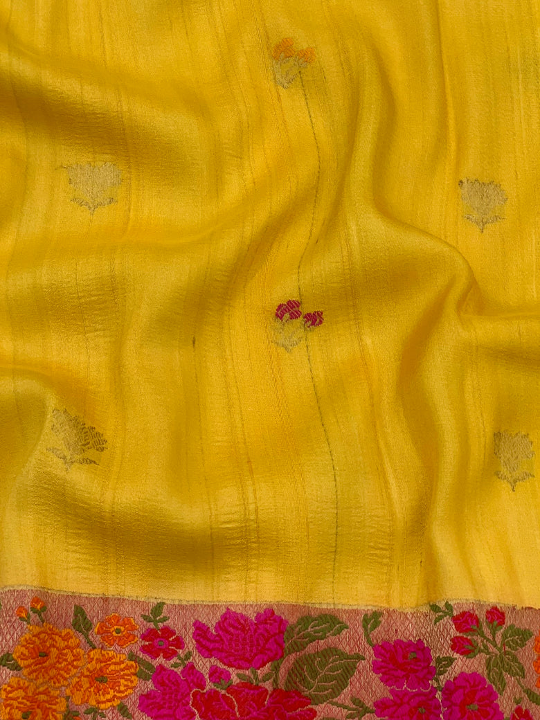 Tussore Saree