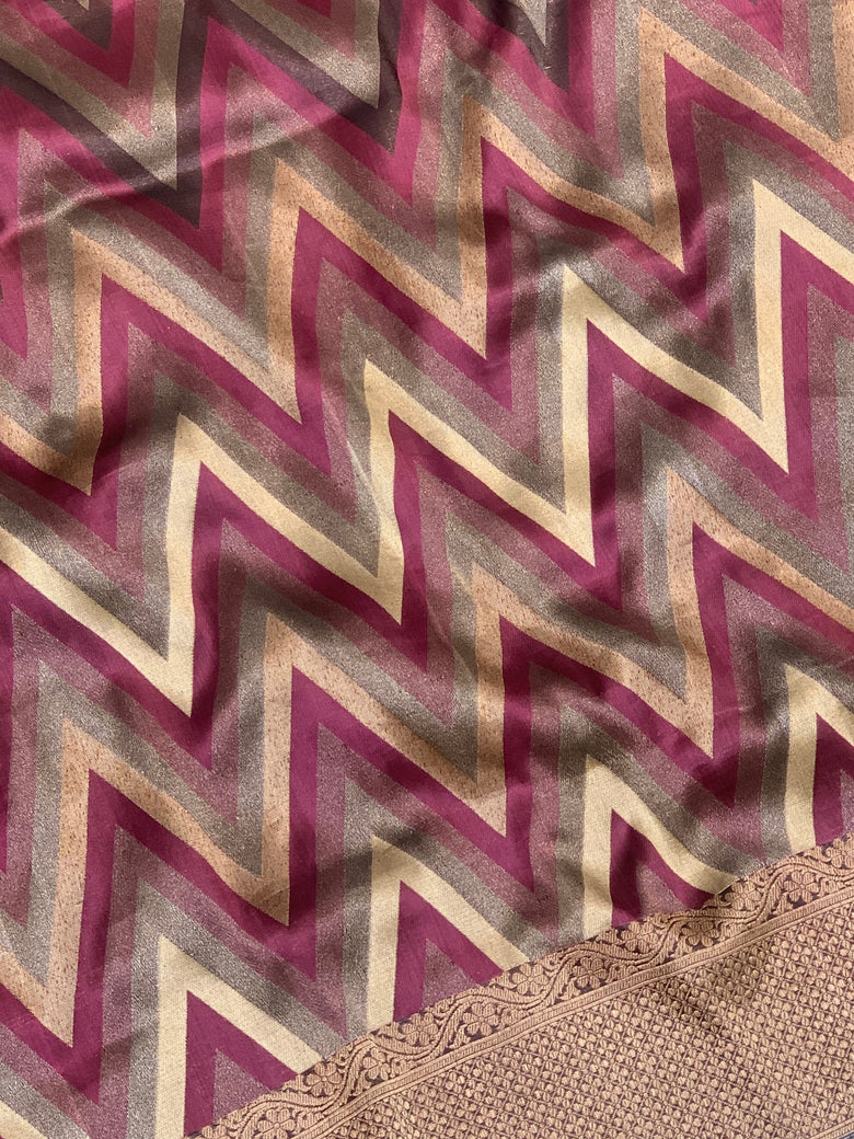 Banarasi Rangkat Kadwa Weave Silk Saree