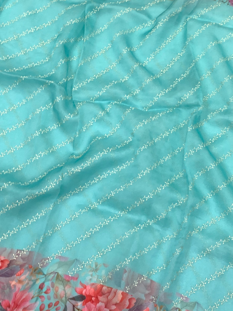Organza Saree