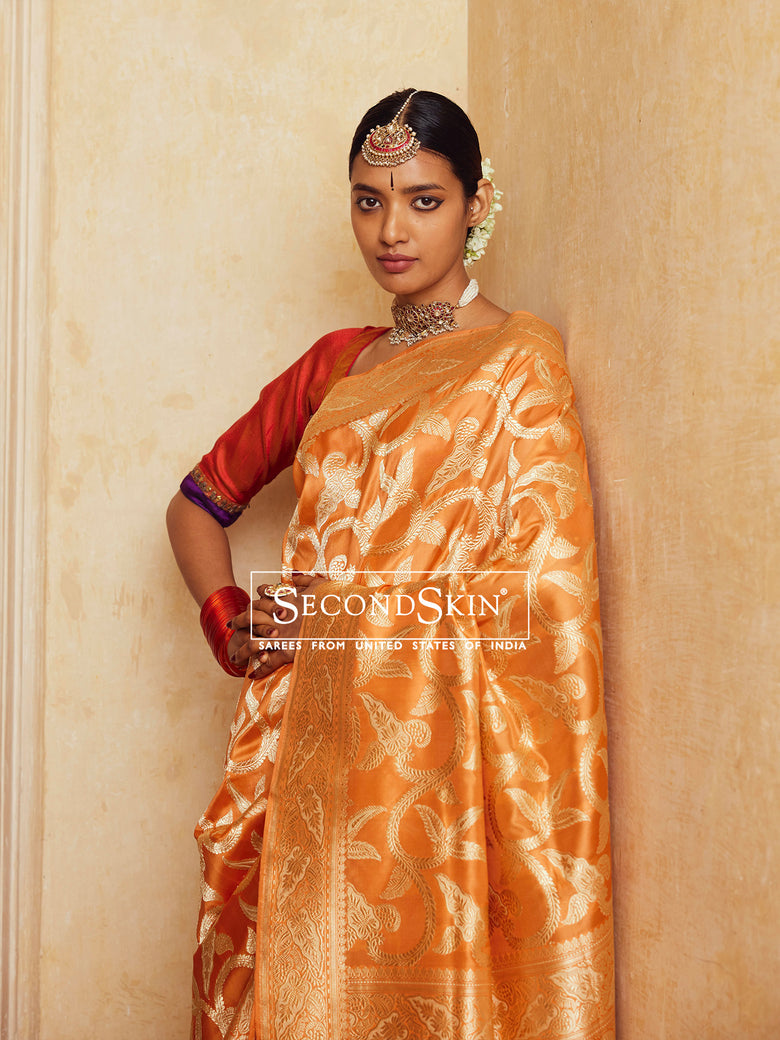 Banarasi Kadwa Weave Silk Saree