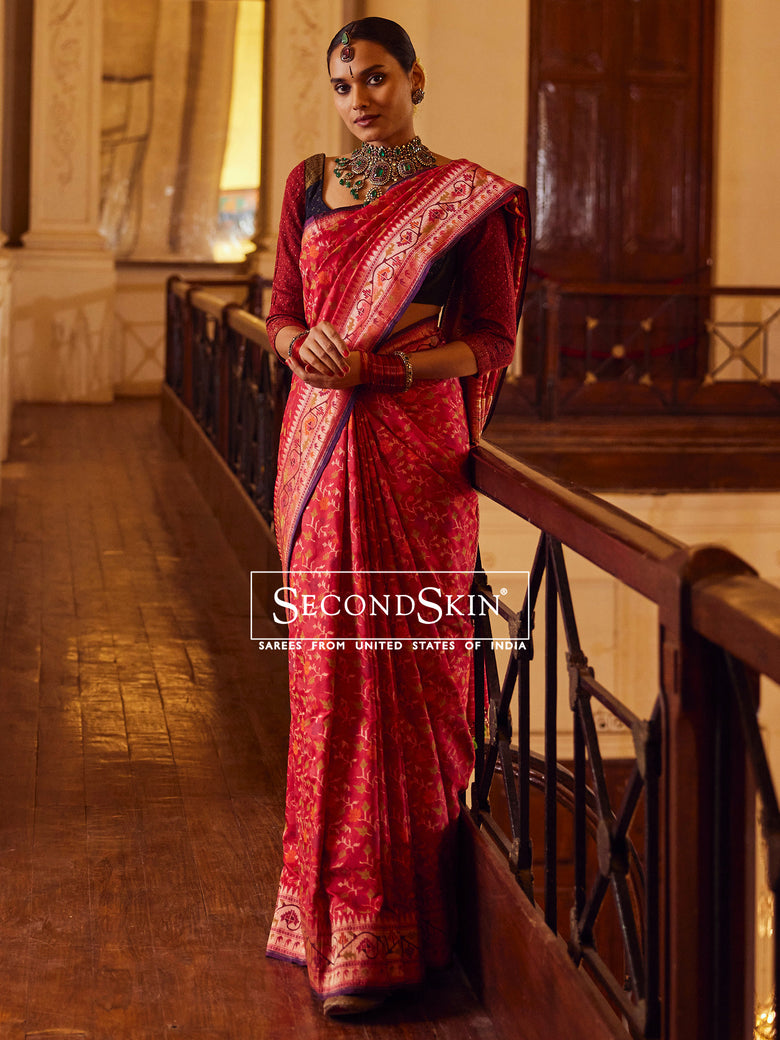 Silk Jamdani Saree