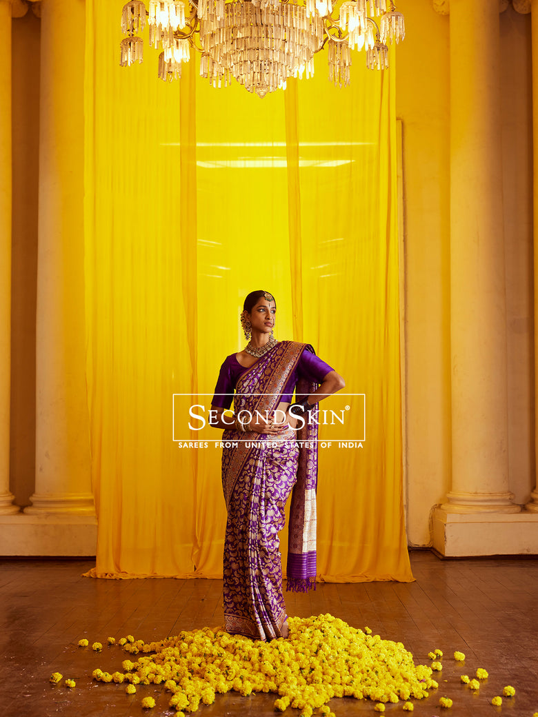 Banarasi Kadwa Weave Silk Saree