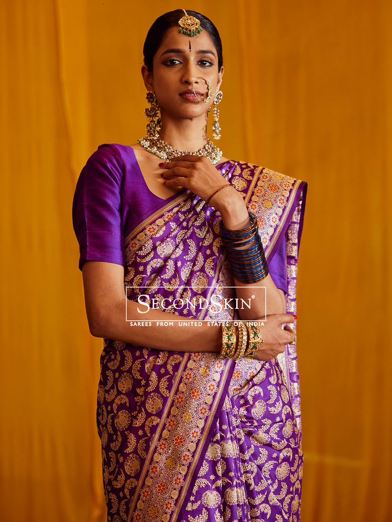 Banarasi Kadwa Weave Silk Saree
