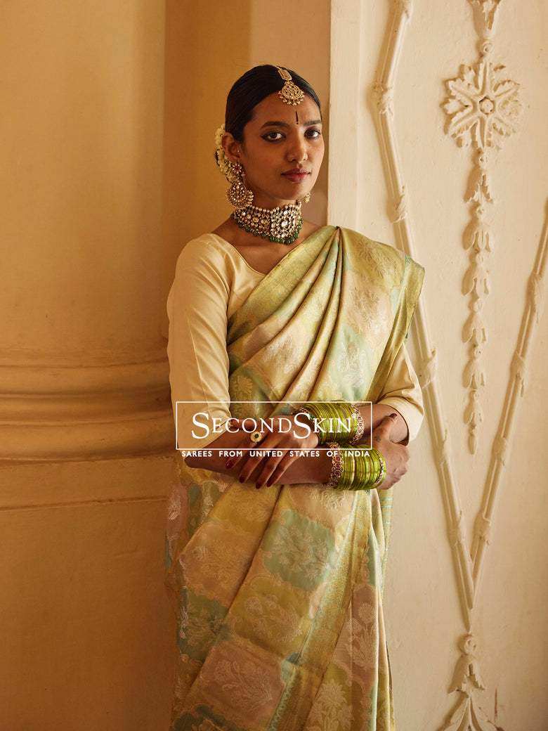 Tissue Kanjeevaram Silk Saree