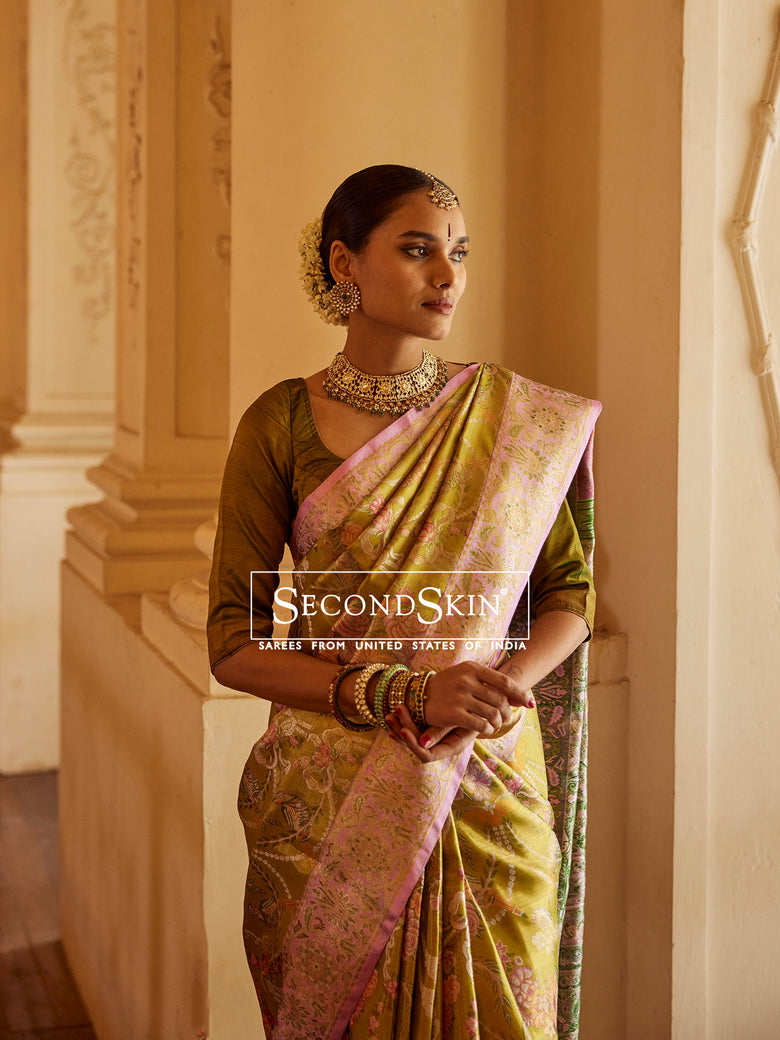 Tissue Kanjeevaram Silk Saree
