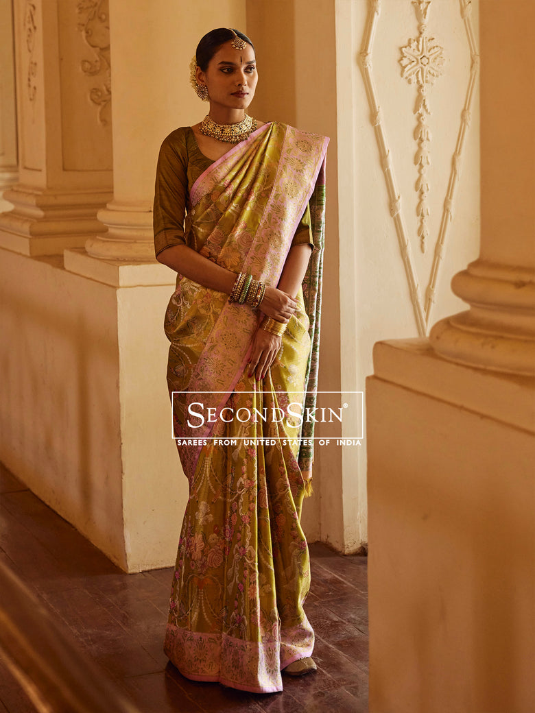 Tissue Kanjeevaram Silk Saree