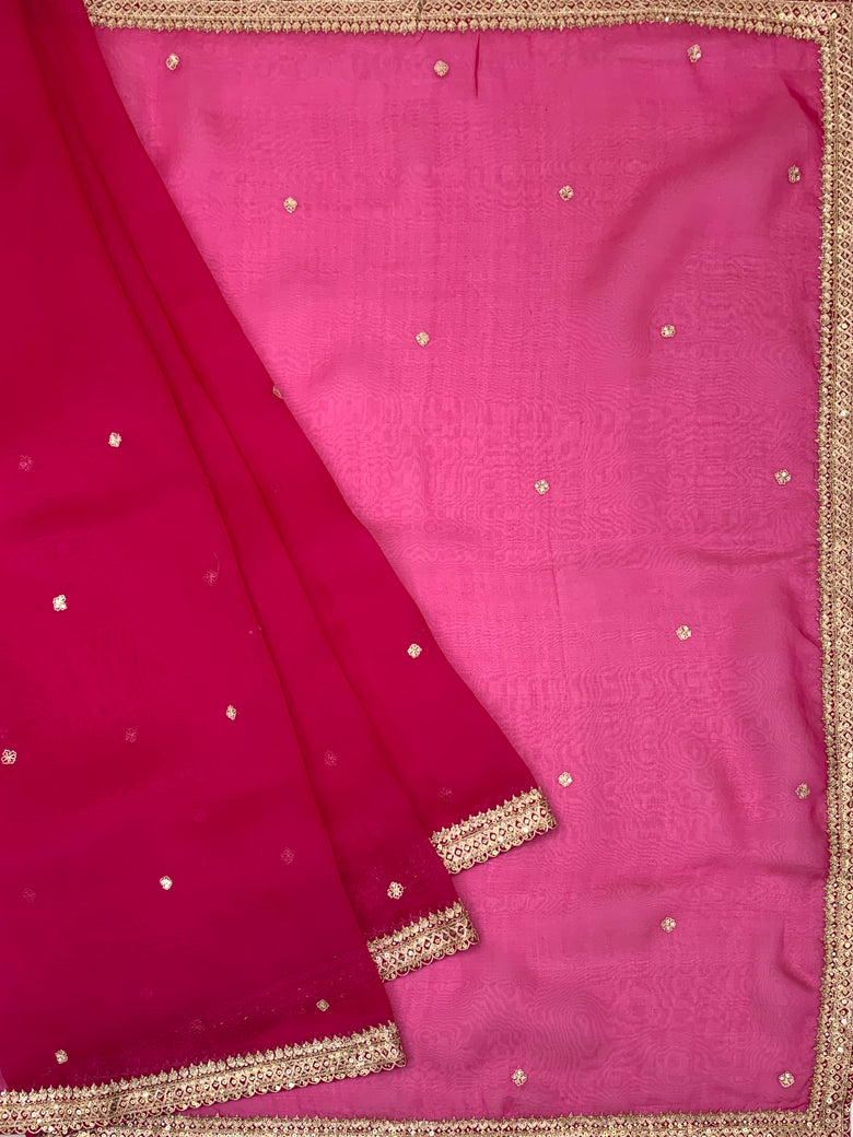 Organza Saree
