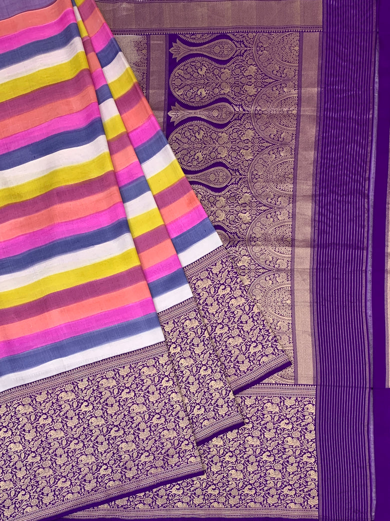 Printed Kanjeevaram Saree