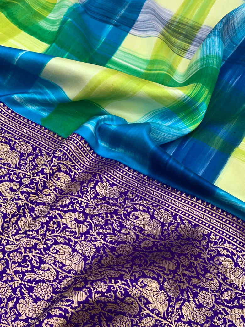 Printed Kanjeevaram Saree