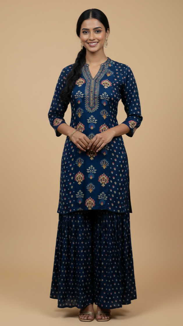 Sharara Dress