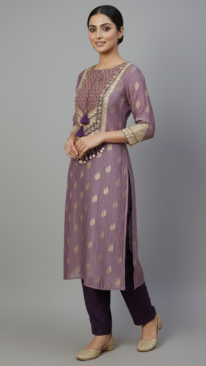 Lilac Aline Dress