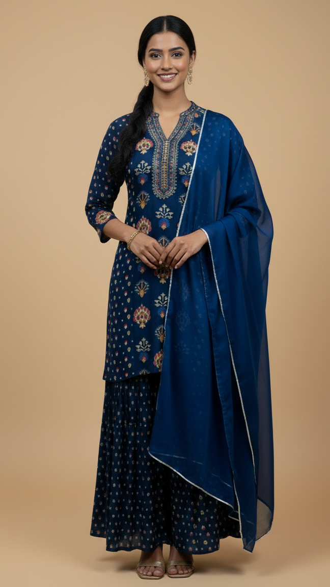 Sharara Dress
