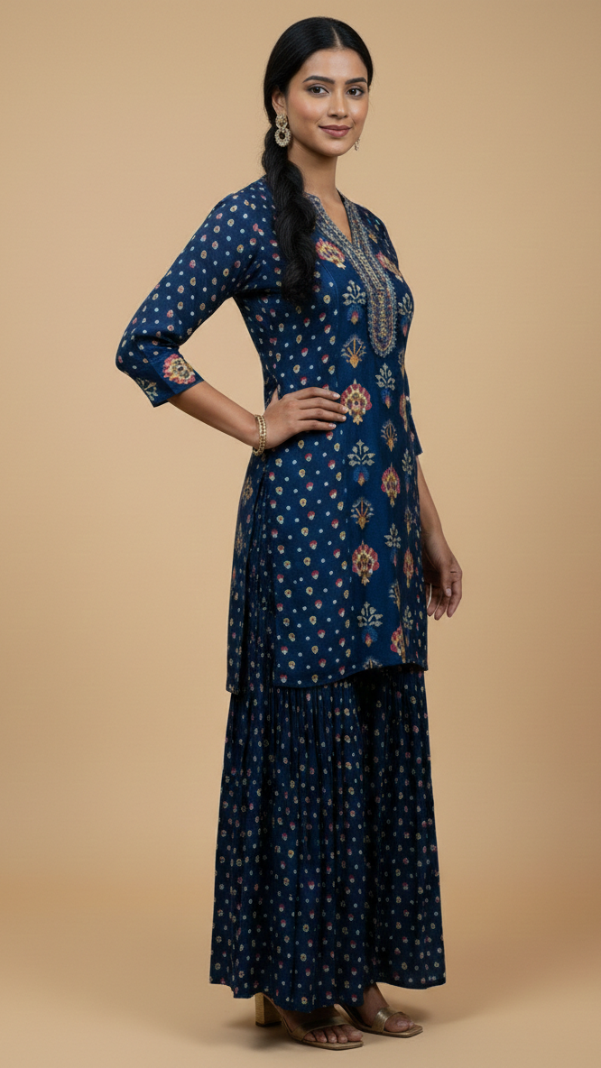 Sharara Dress