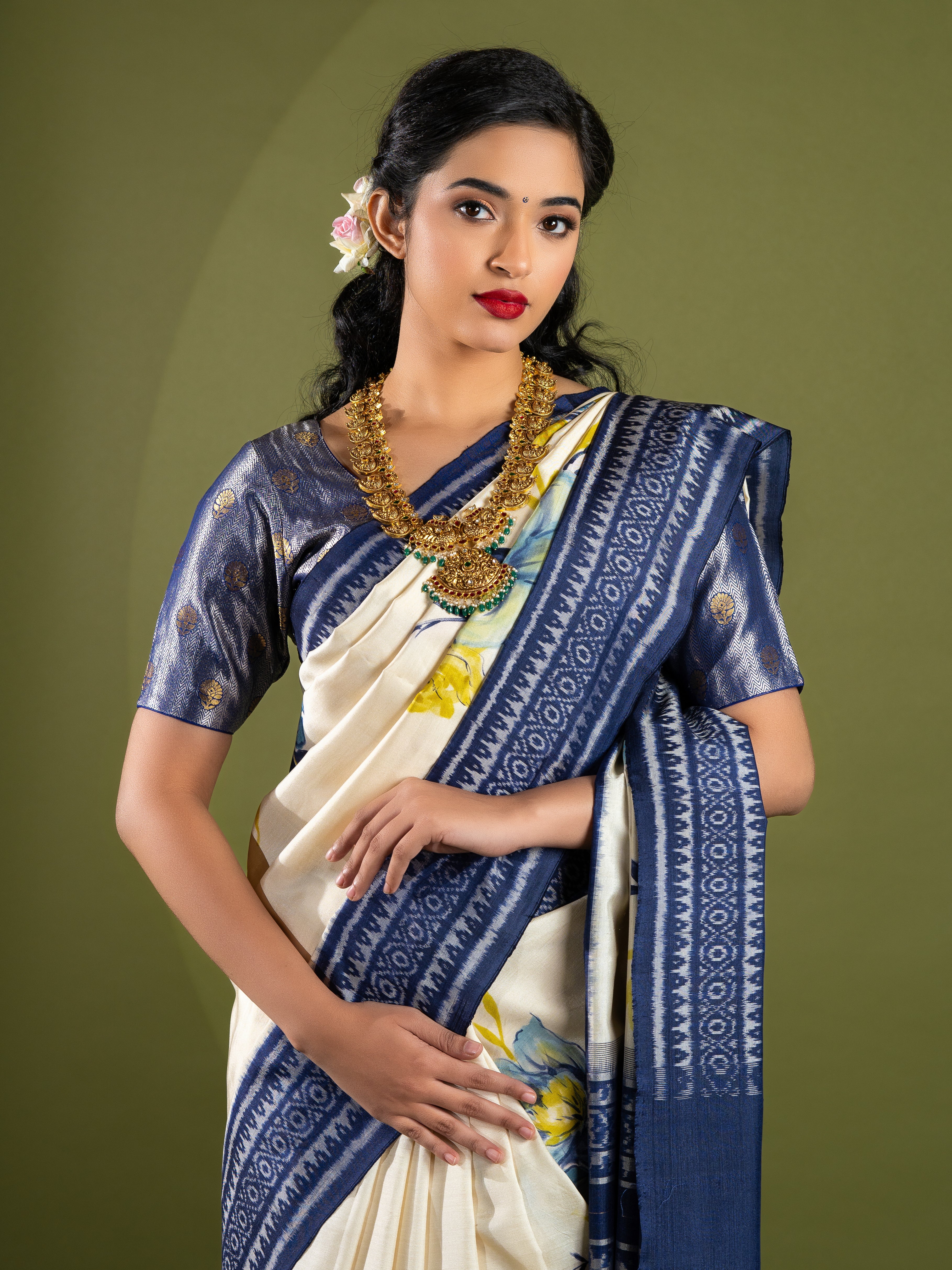 Ikat Saree