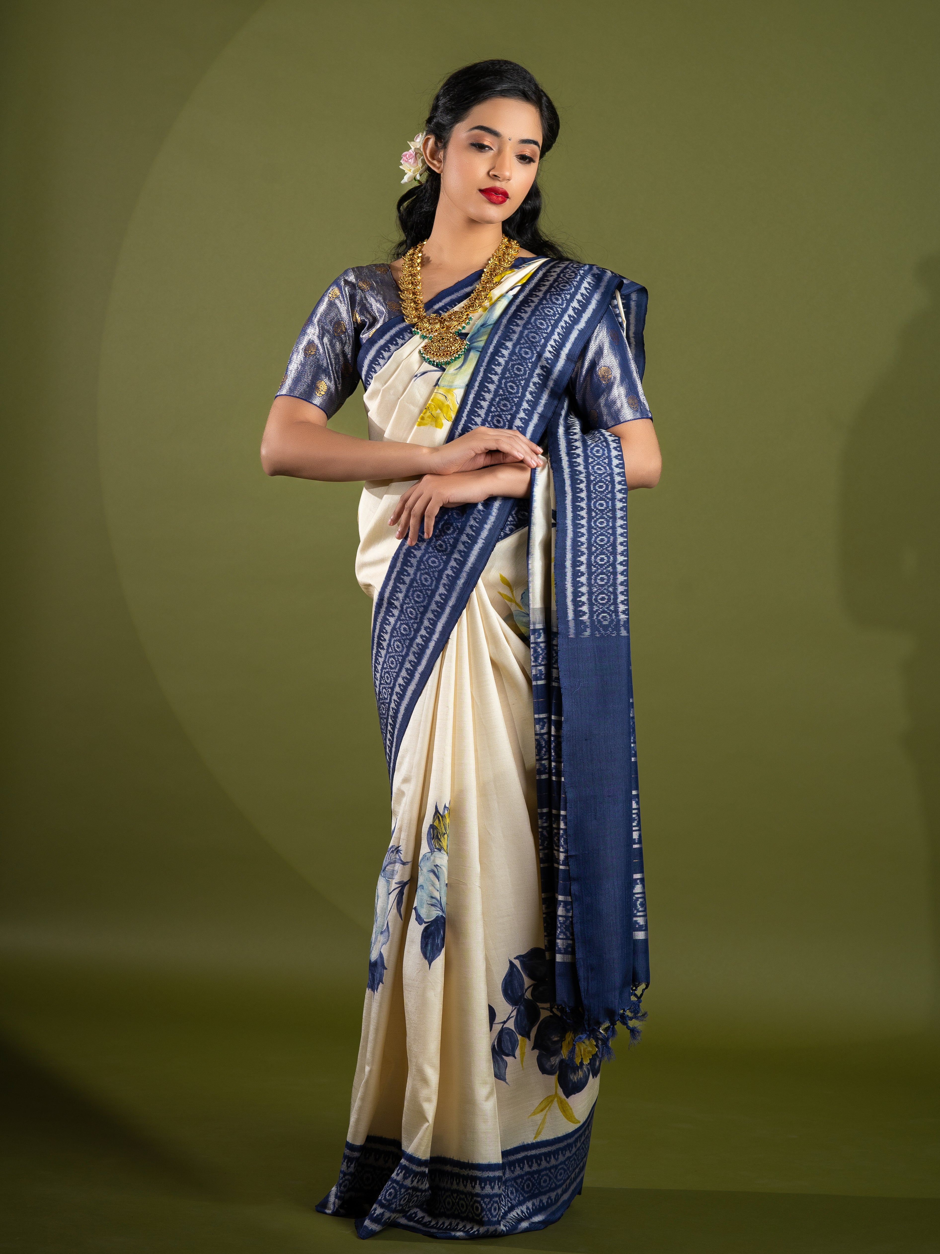 Ikat Saree