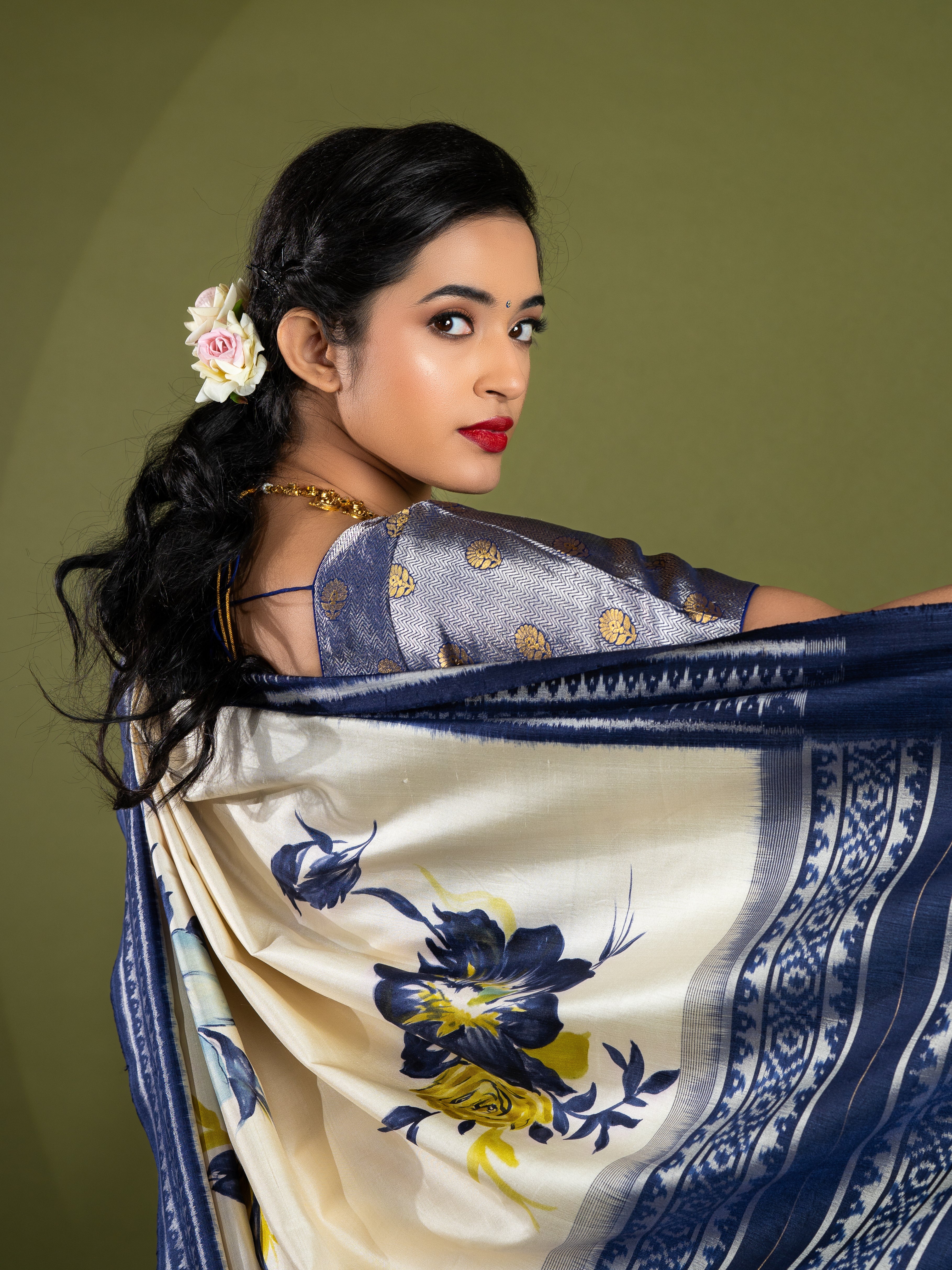 Ikat Saree