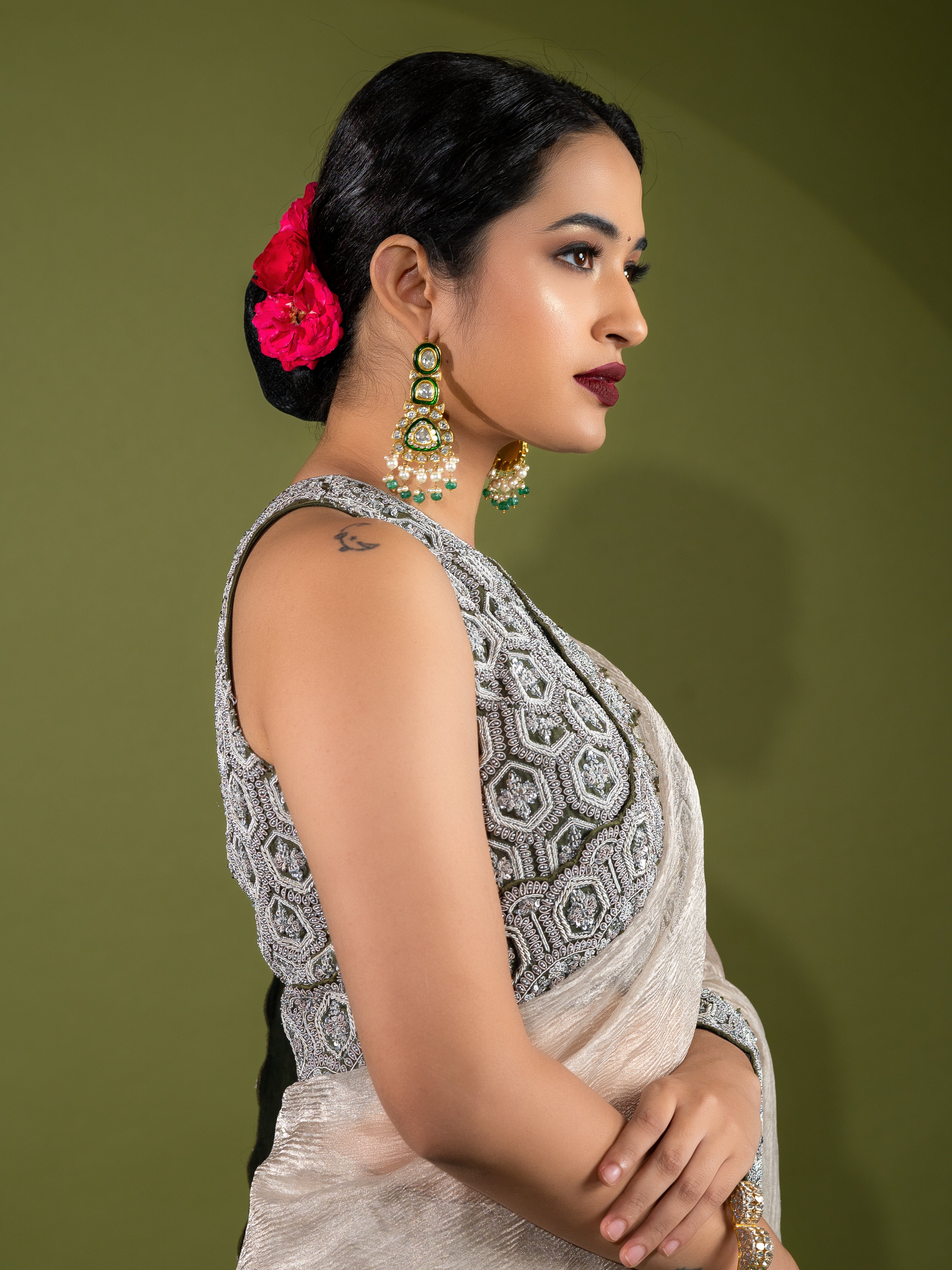 Organza Saree