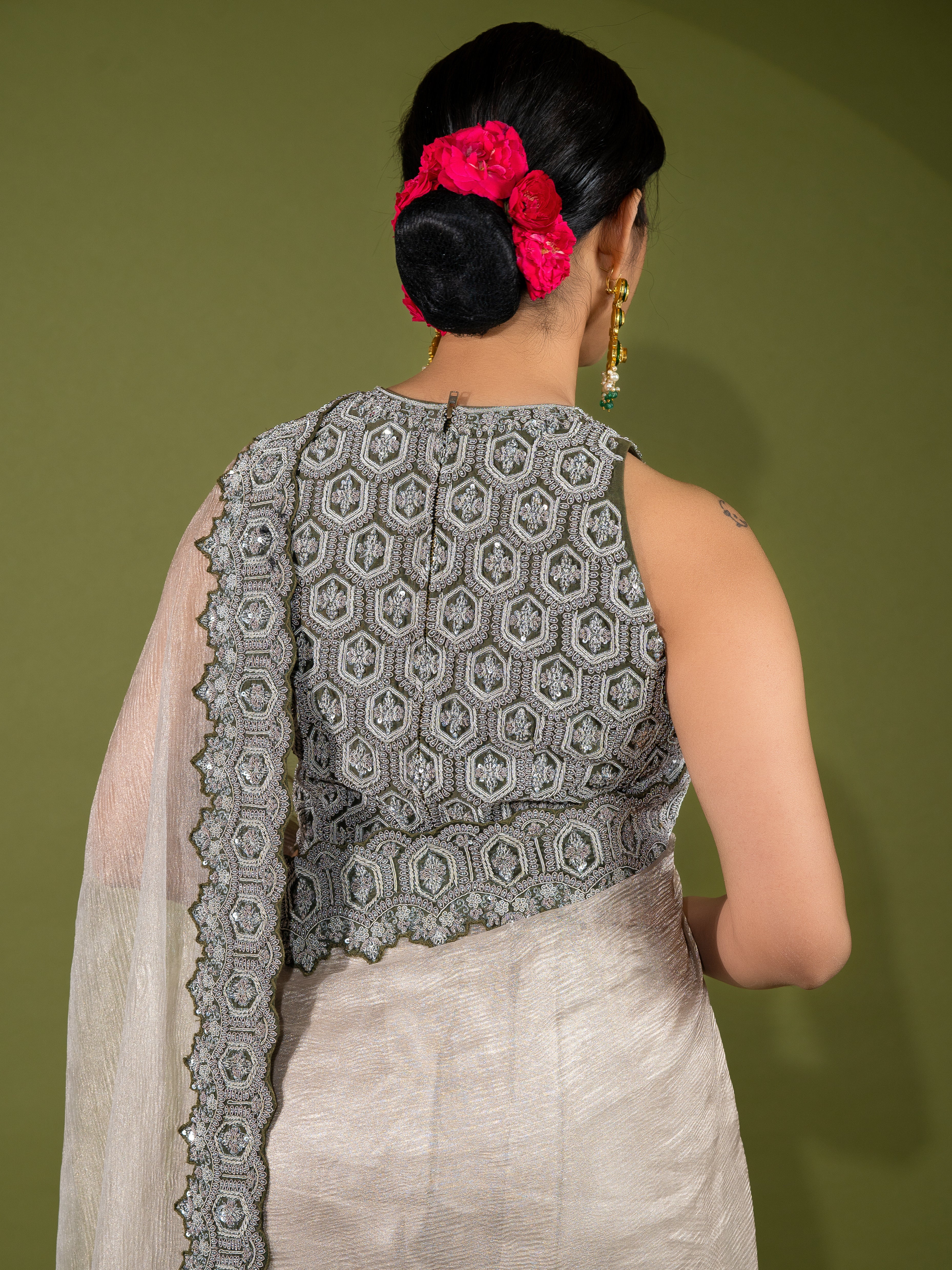 Organza Saree