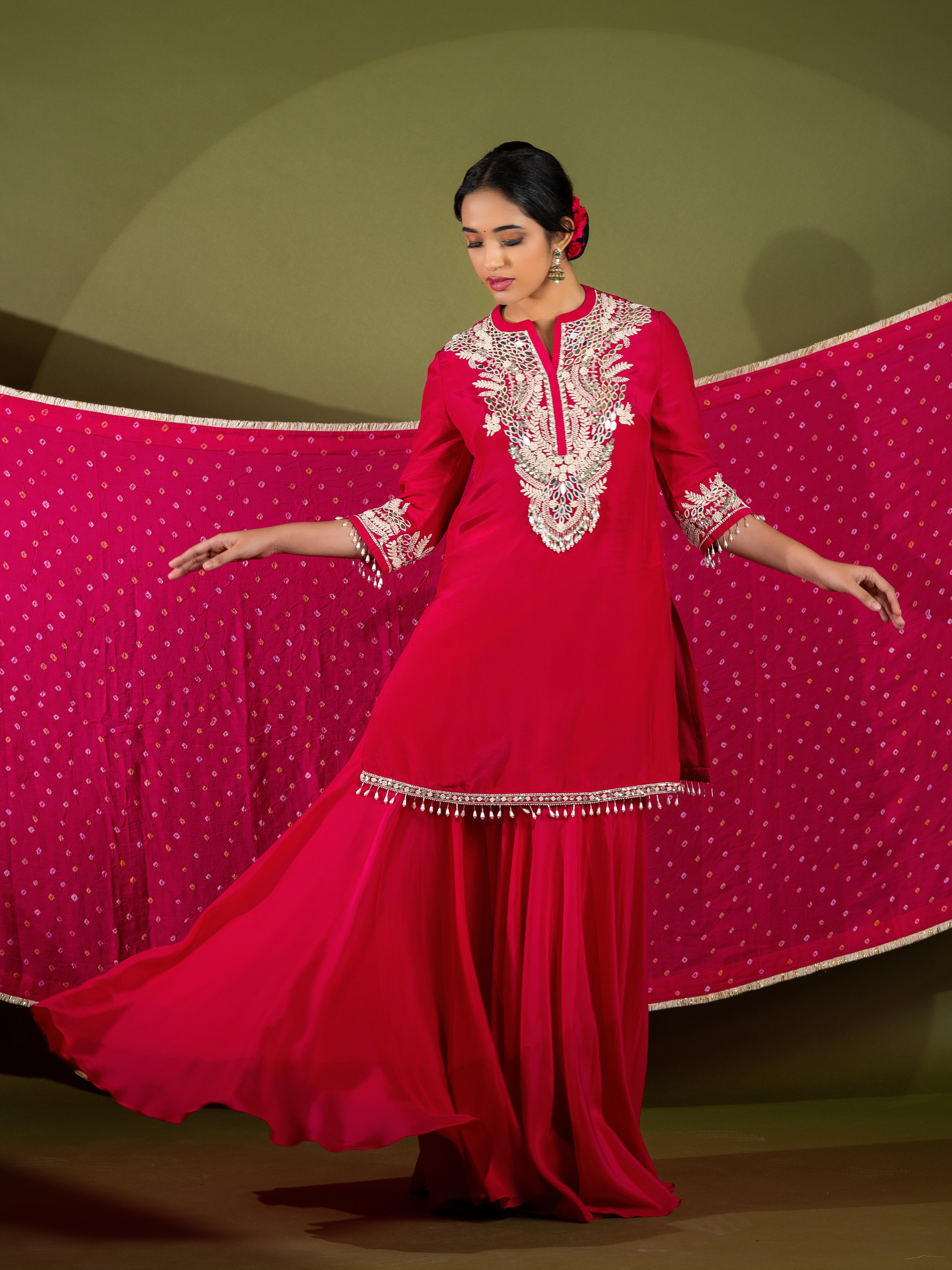 Sharara Dress