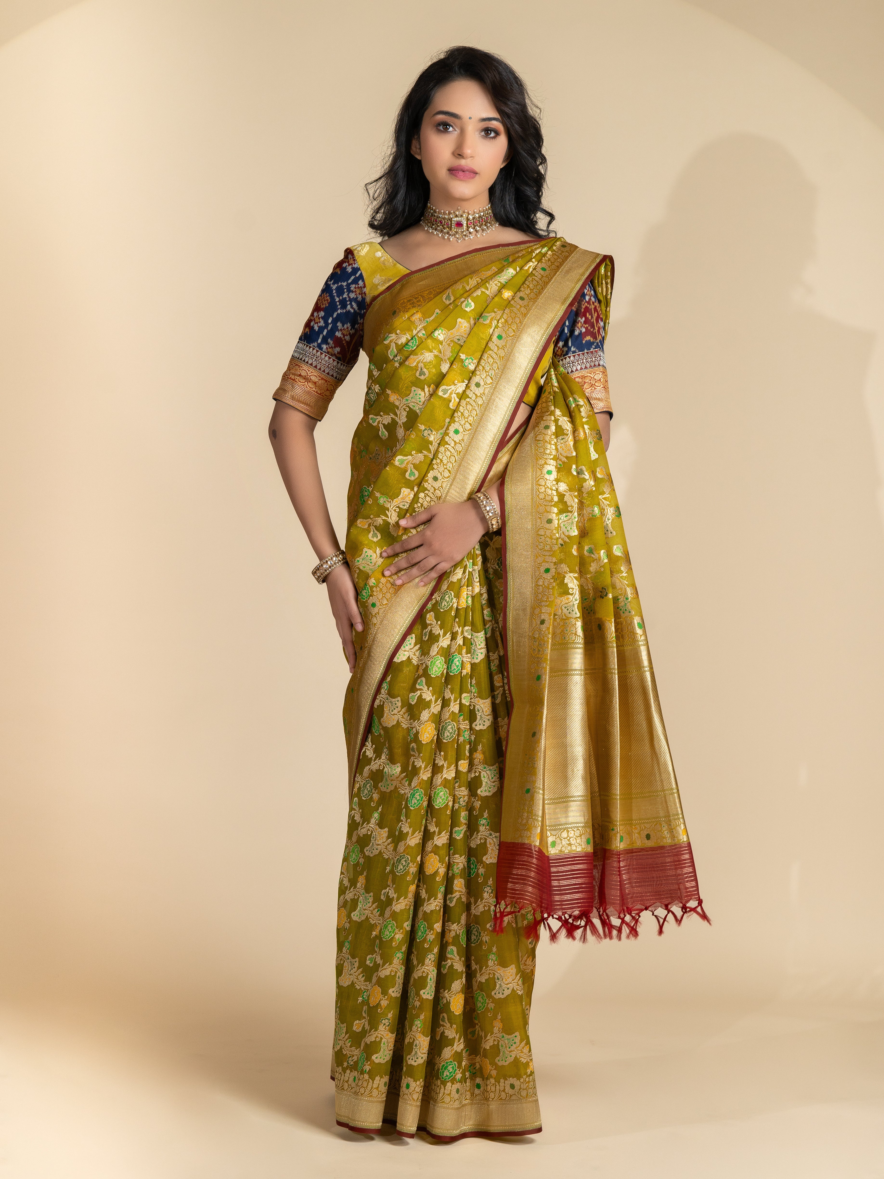 Banarasi Kora Saree