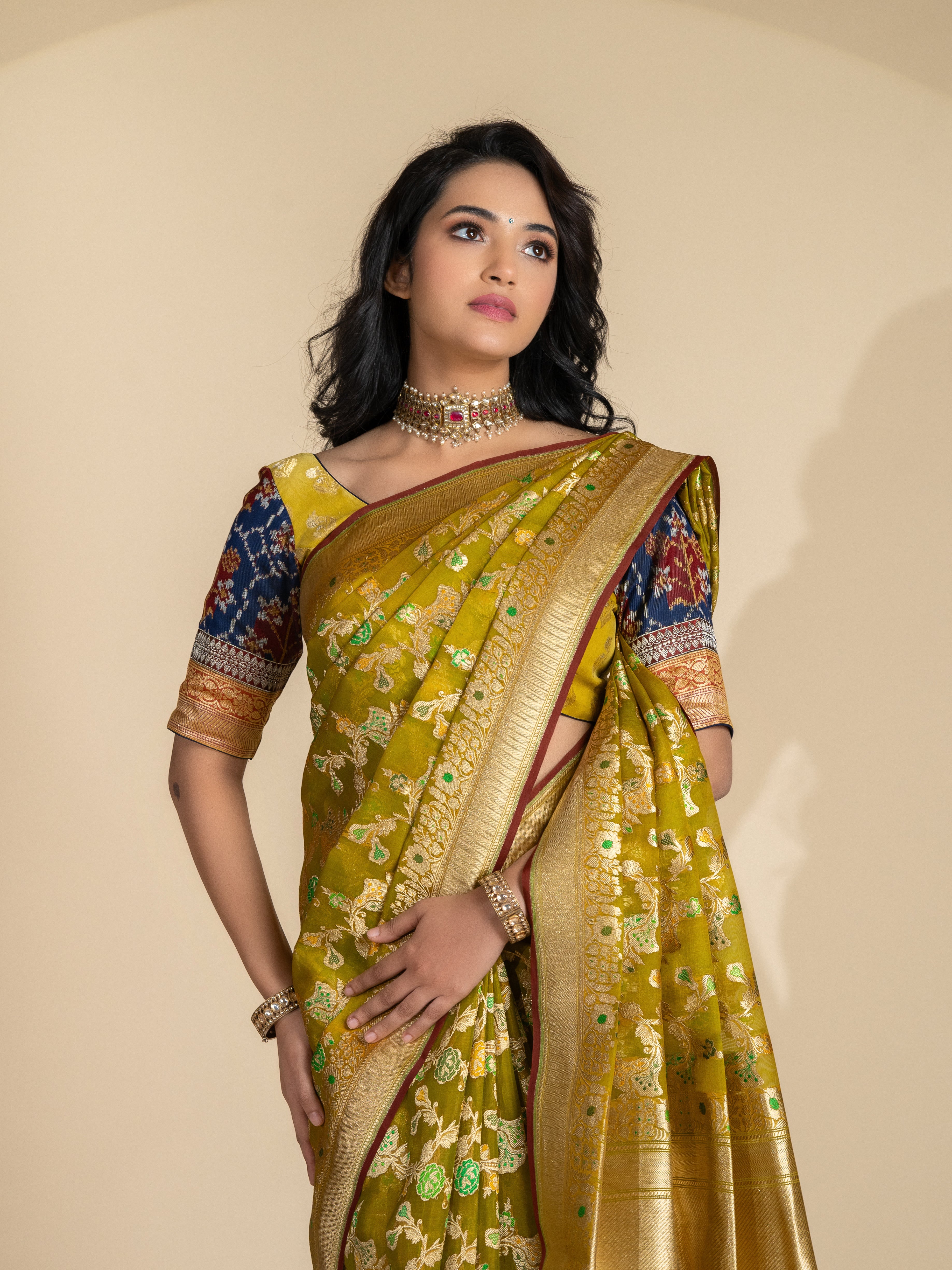 Banarasi Kora Saree