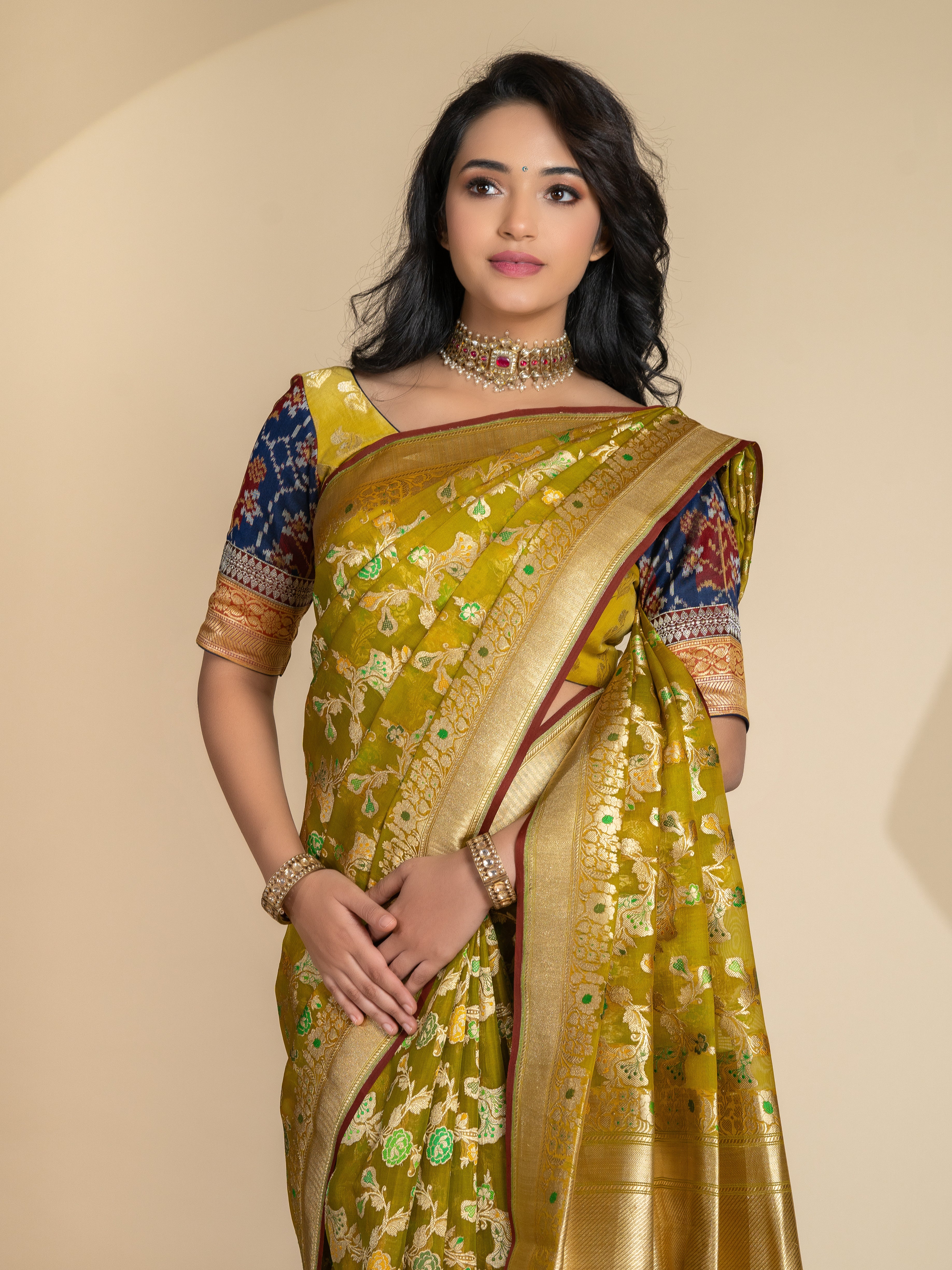 Banarasi Kora Saree