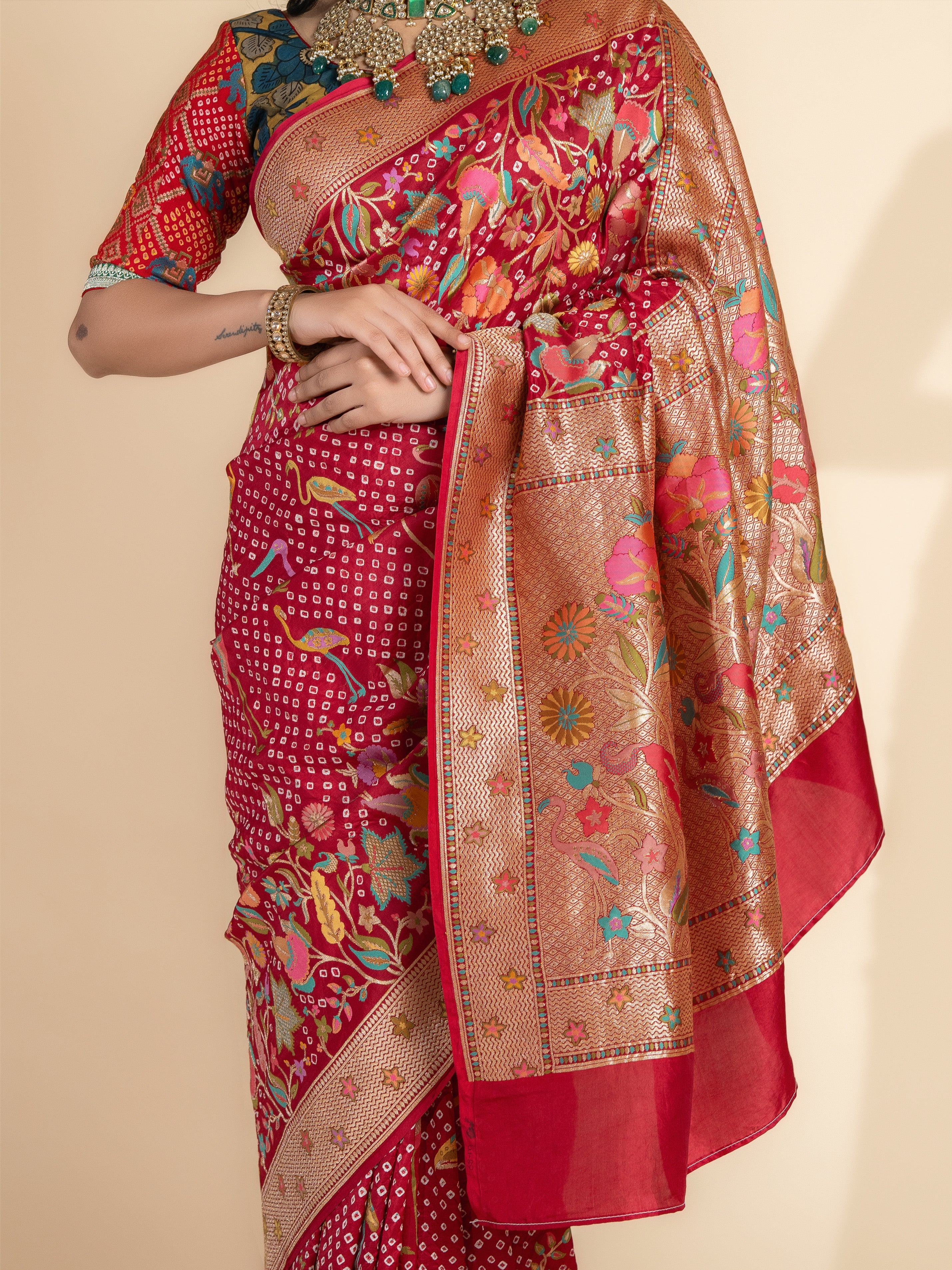 Bandhani Saree