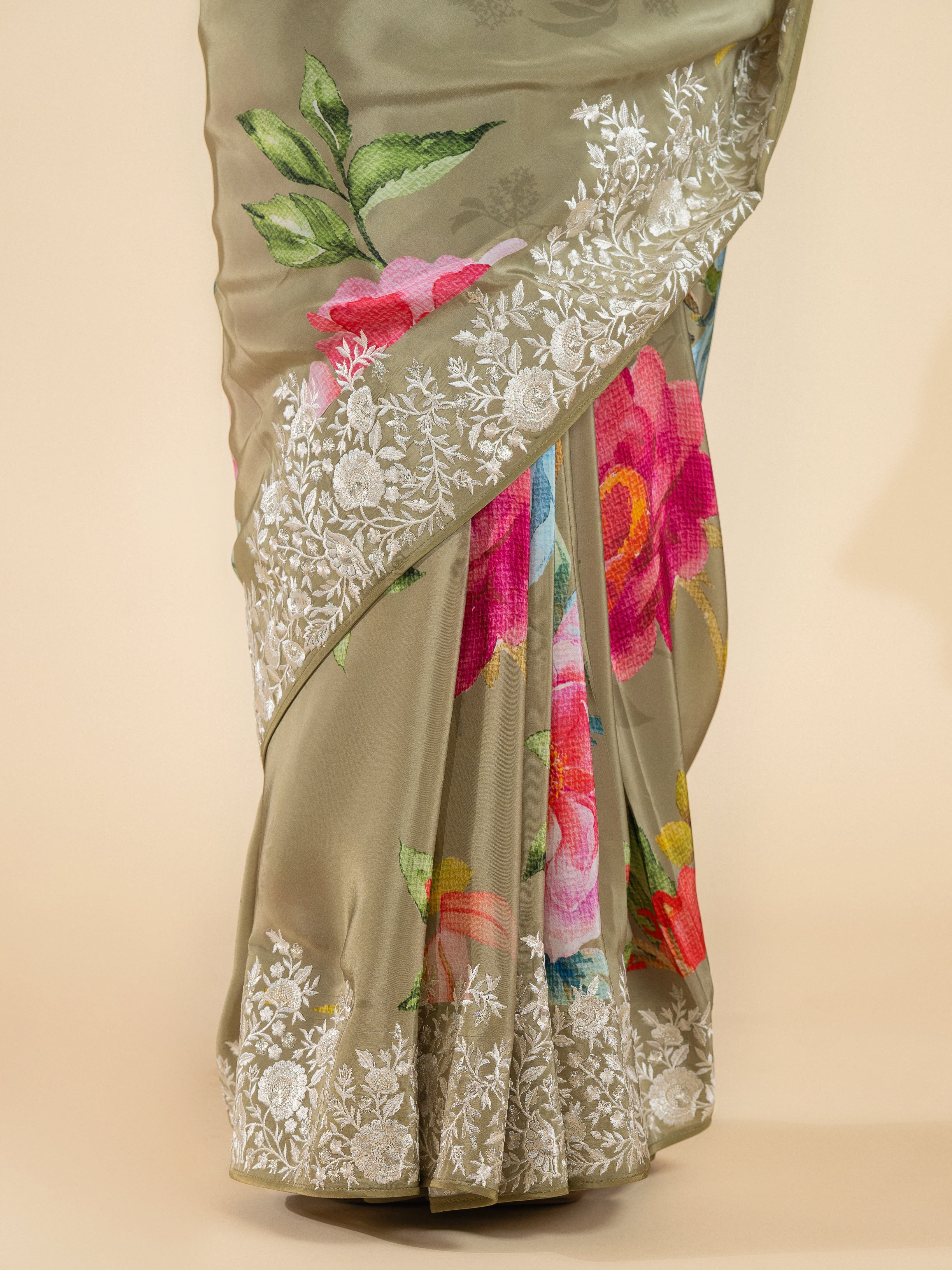 Crepe Saree
