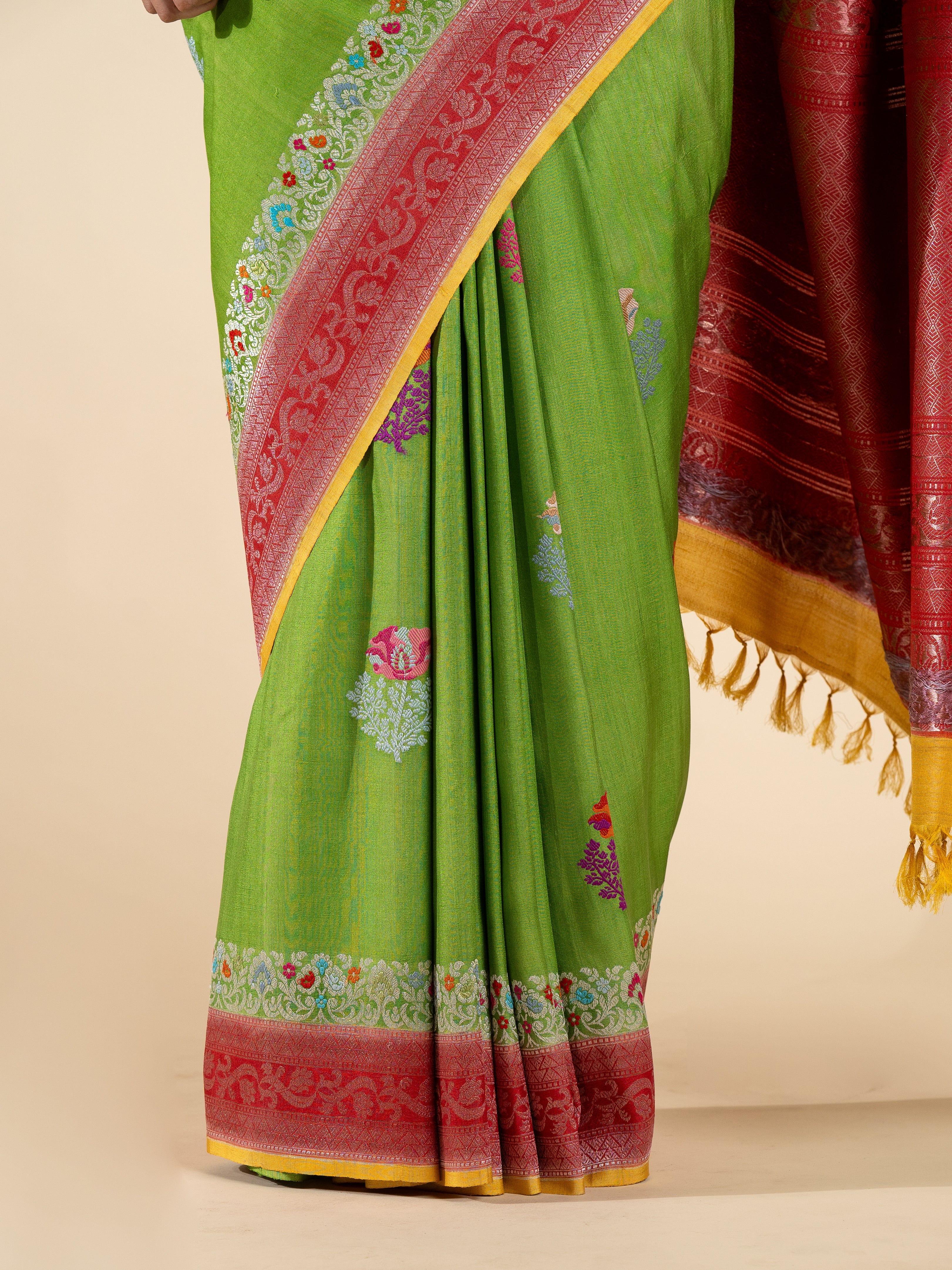 Tussore Saree
