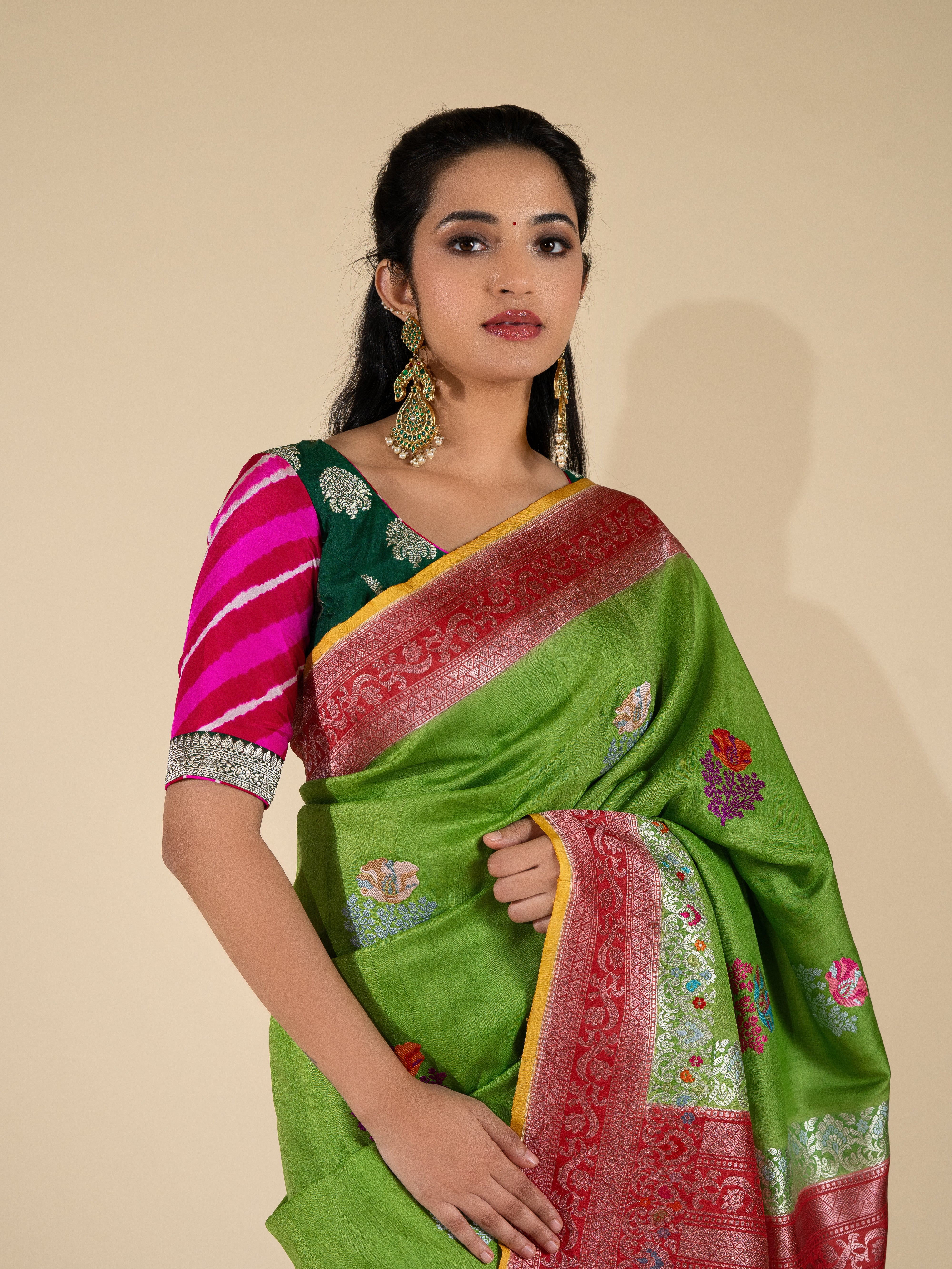 Tussore Saree